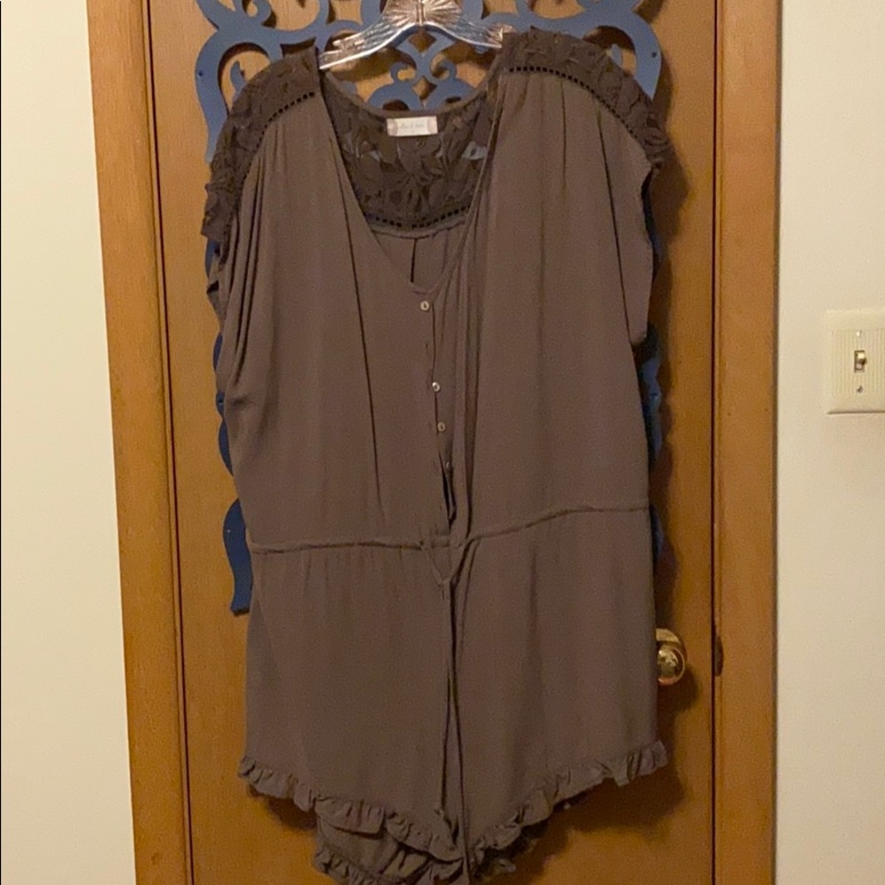 Button up romper